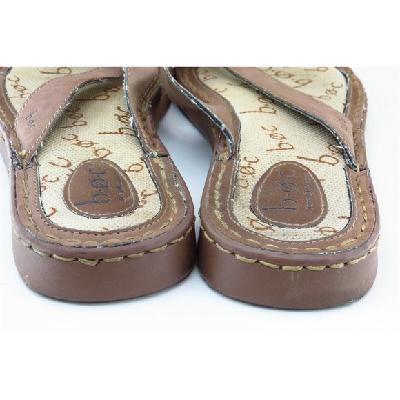 Born Concept Sz 8‎ M Brown Flip Flop Synthetic Women Sandals - Picture 5 of 8